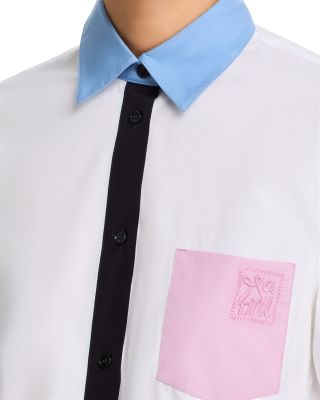 Contrast Trim Baby Shirt