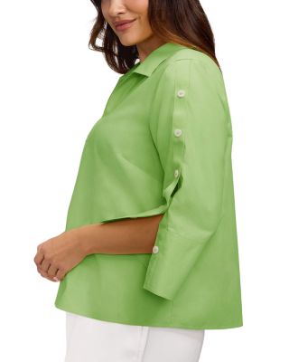 Lainey 3/4 Sleeve Popover Blouse