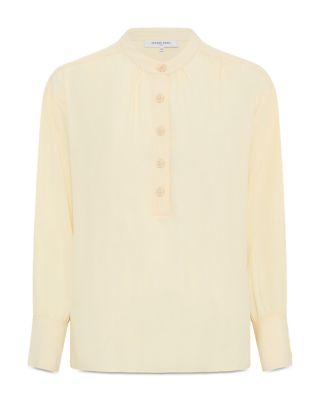 Cezanne Tunisian Collar Blouse