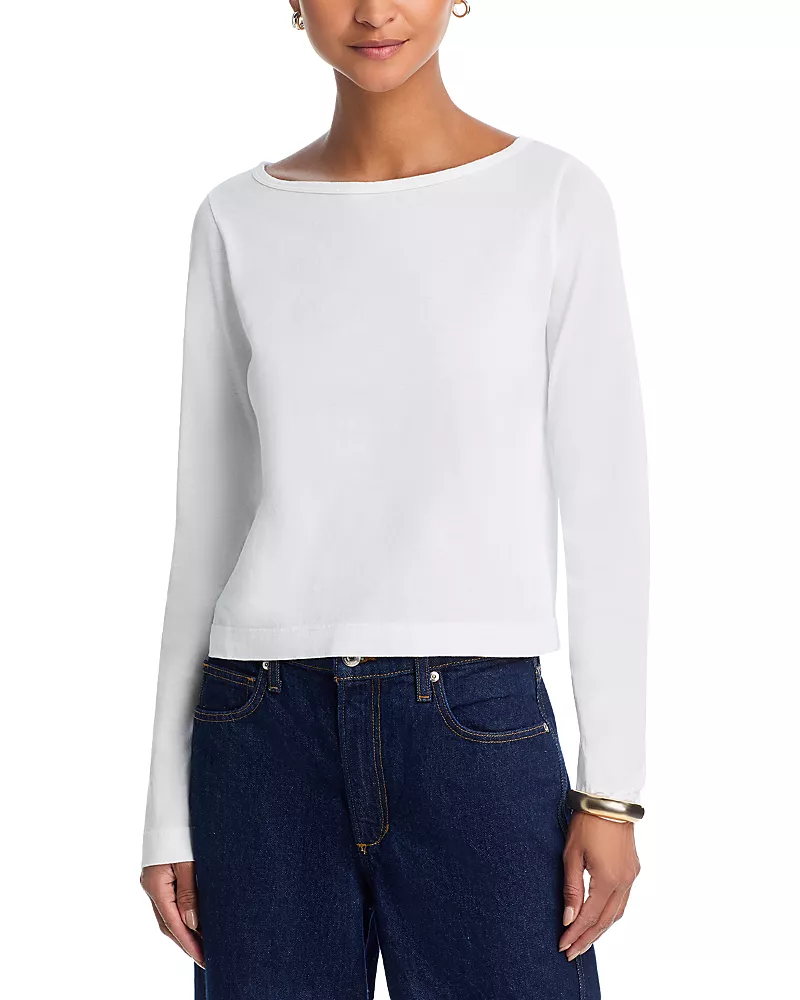 perfectwhitetee Parker Long Sleeve Tee