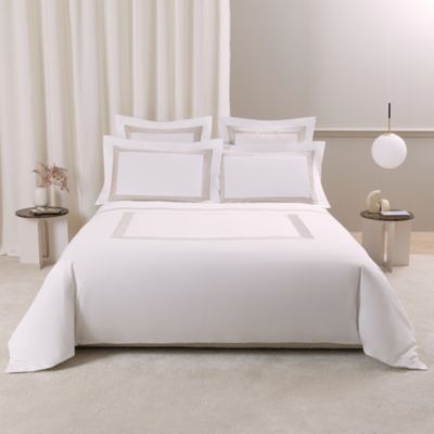 Sateen Breeze Border Sheet Set
