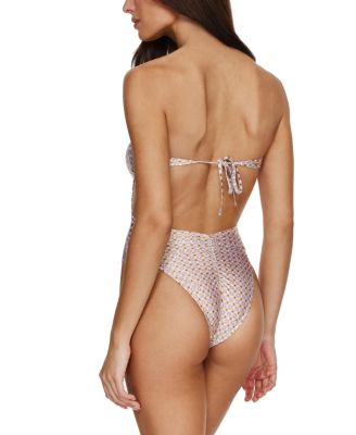  Vacation Mode Bandeau One Piece