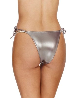  Moonlight Layered Side Tie Bikini Bottom