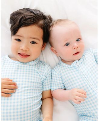  Boys' Harbor Gingham Bamboo Sleeper - Baby