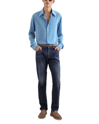 Slim Fit Jeans in Dark Blue