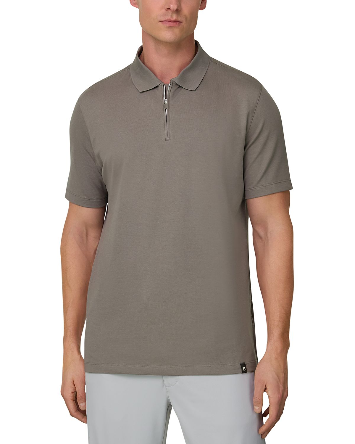 Boggi Milano High Performance Pique Polo Shirt with S-Cafe Yarn