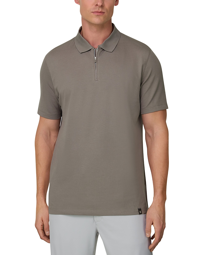 Boggi Milano High Performance Pique Polo Shirt with S-Cafe Yarn