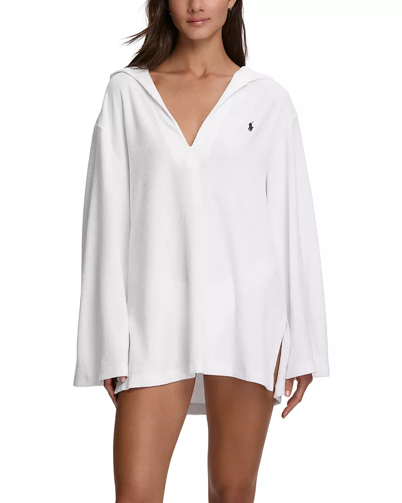 Polo Ralph Lauren Hooded Tunic Swim Cover-Up