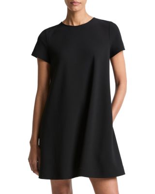 Bias Short Sleeve Dress