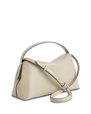 T-Lock Beige Leather Handbag 