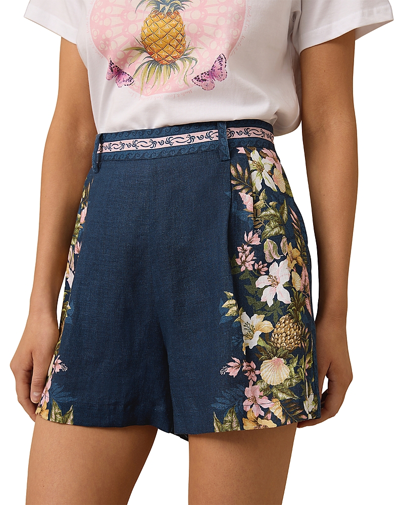 Monte & Lou Maya Linen Shorts