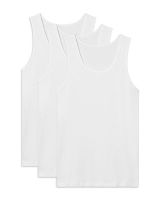Cool Cotton Rib Tank Top, Pack of 3