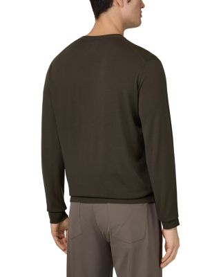 Crewneck Jumper in Superfine Merino Wool