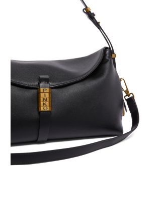 Saddle Horizontal Classic Leather Shoulder Bag