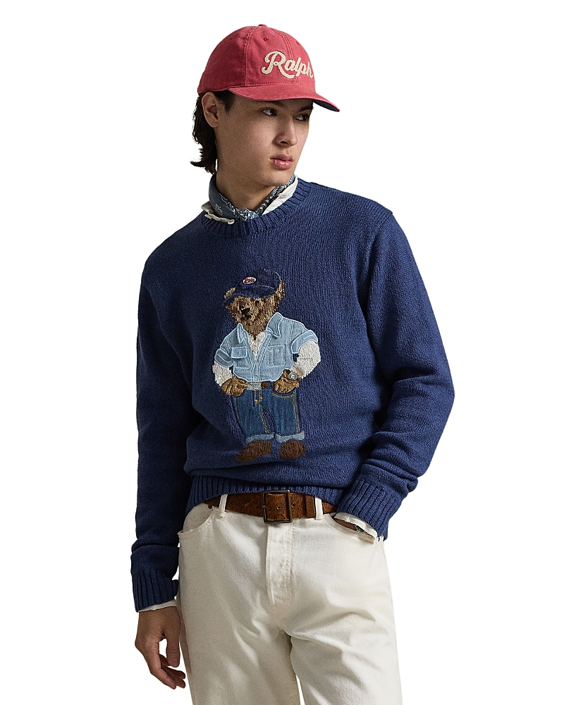 Polo Ralph Lauren Polo Bear Linen & Cotton Sweater