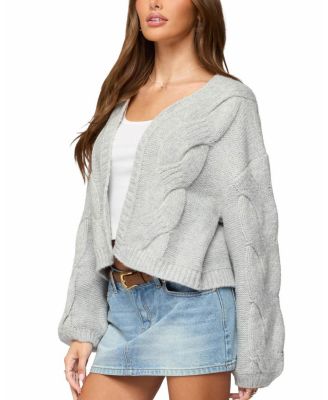 Braiden Chunky Cable Knit Cardigan