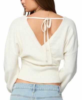 Lillia V Neck Wrap Sweater