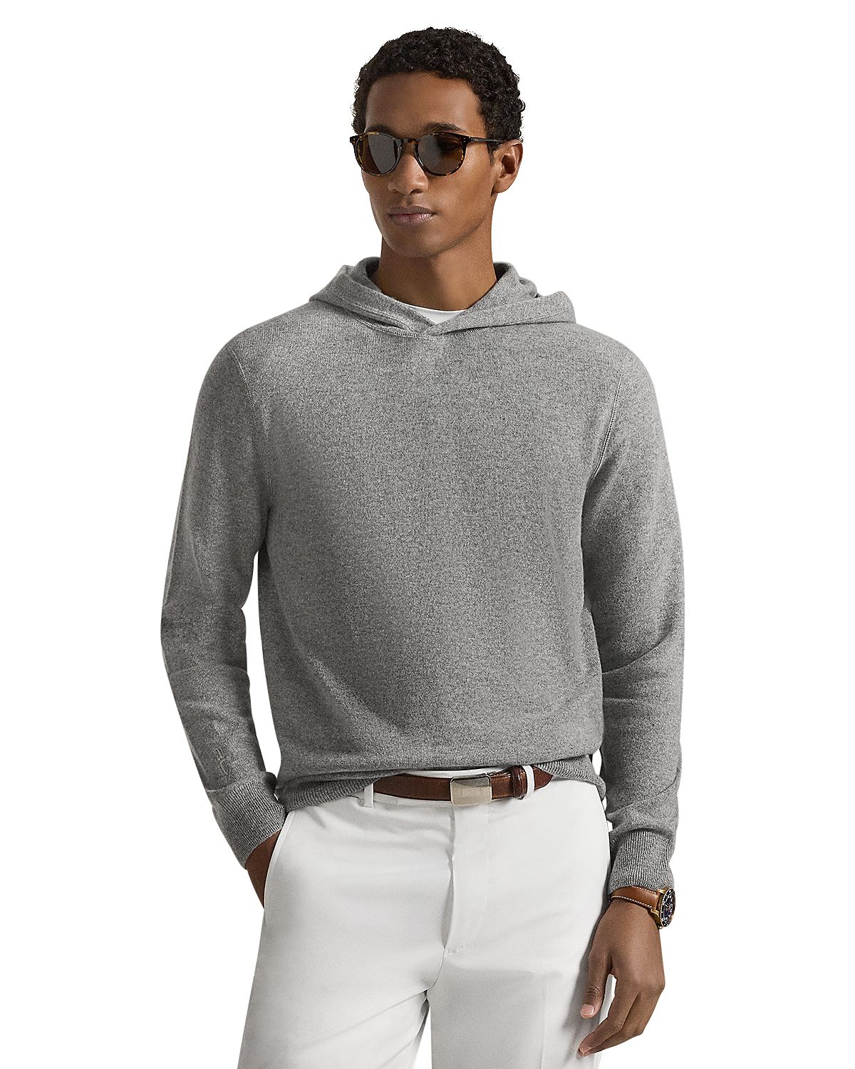 Polo Ralph Lauren Washable Cashmere Hooded Sweater
