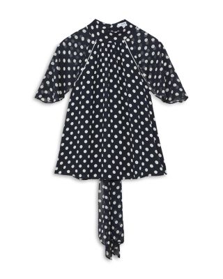 Alliana Polka Dot Printed Top