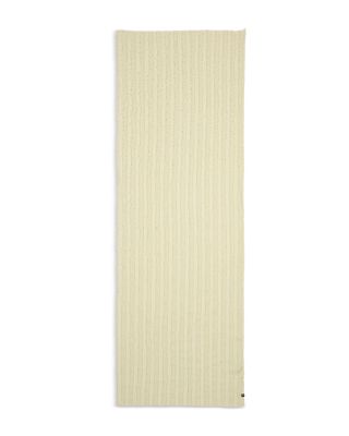 Clip Fringe Solid Scarf