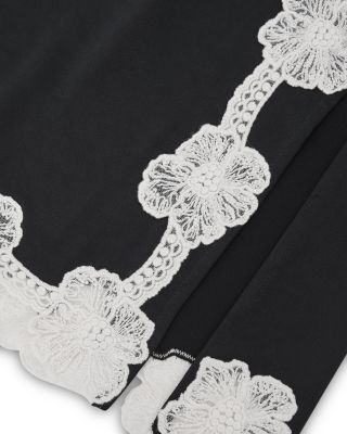Doa Floral Lace Detail Skirt