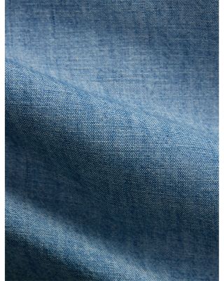 Classic Fit Chambray Western Shirt