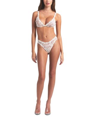 Stretch Lace Triangle Bralette