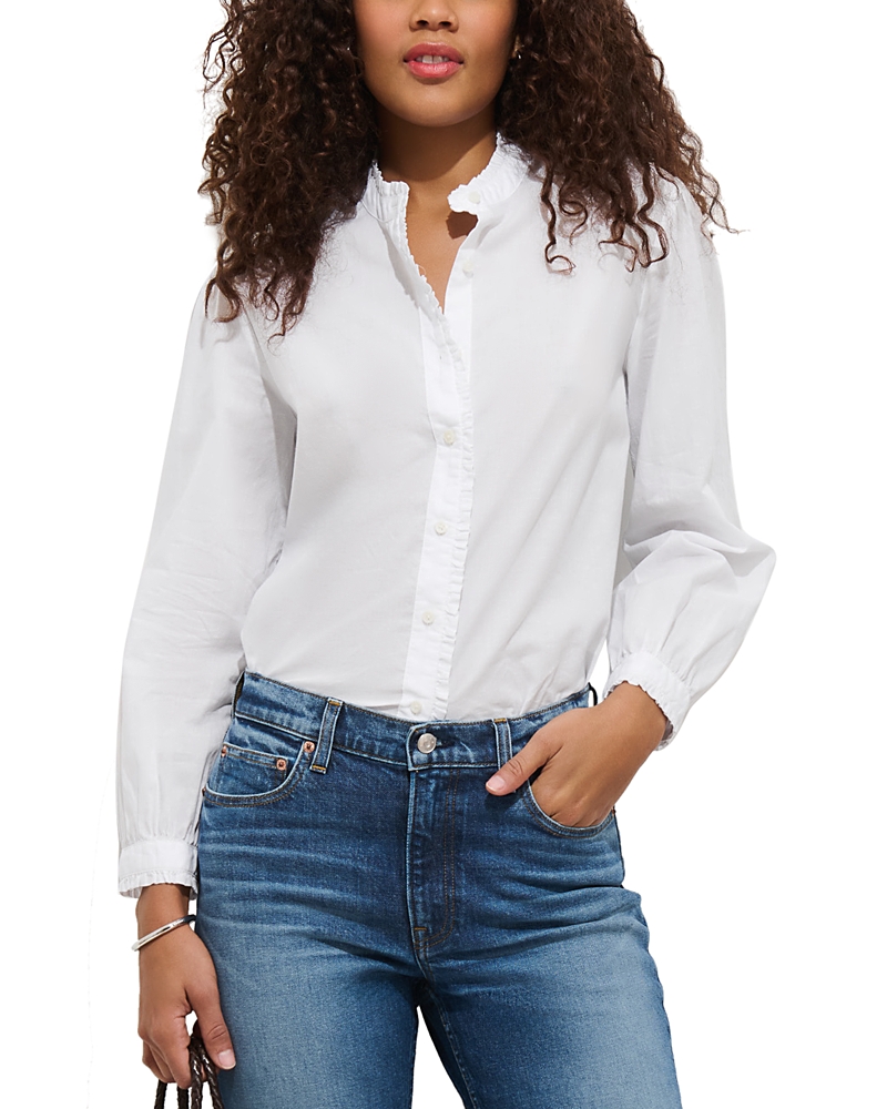 Alex Mill Chantilly Ruffled Cotton Shirt
