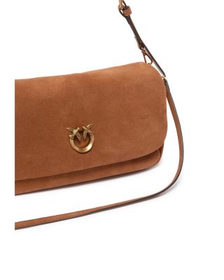 Click Soft Suede Shoulder Bag