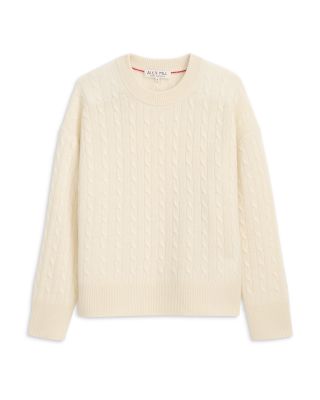 Charlie Cashmere Cable Knit Sweater