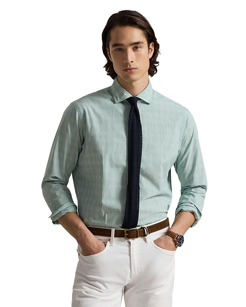 Polo Ralph Lauren Classic Fit Glen Plaid Poplin Shirt