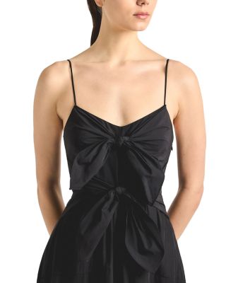 Unity Poplin Tie Front Dress