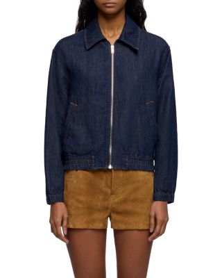 Denim Bomber Jacket