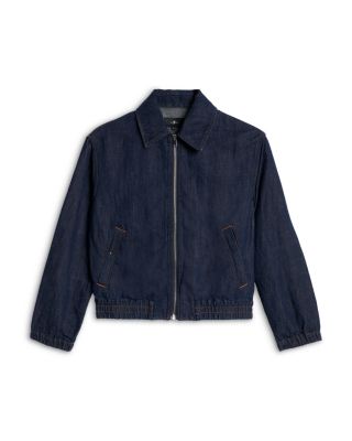 Denim Bomber Jacket