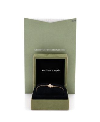  Sweet Alhambra Butterfly Bracelet 18K Gold and Mother of Pearl