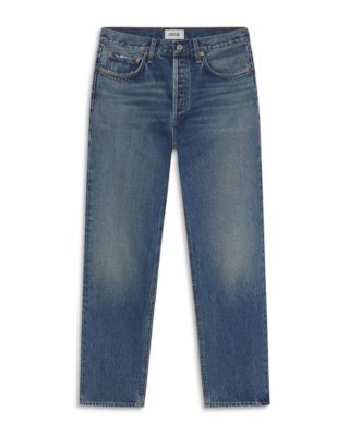 Romney Mid Rise Vintage Straight Jeans in Bounty