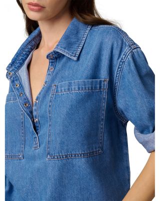 The Easy Denim Popover Shirt