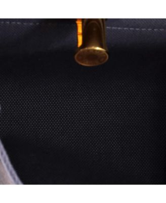 20 Herbag Zip Toile and Leather