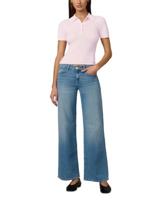 The Cashmere Short Sleeve Polo Sweater