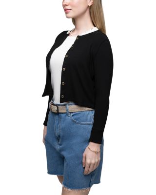 Classic T Shirt Cardigan Sweater 