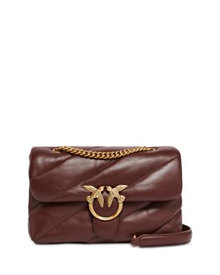 Love Puff Classic Leather Convertible Crossbody