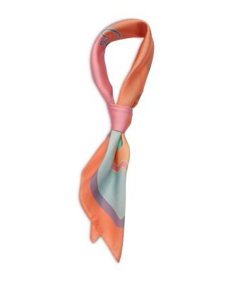 Kurt Script Silk Scarf