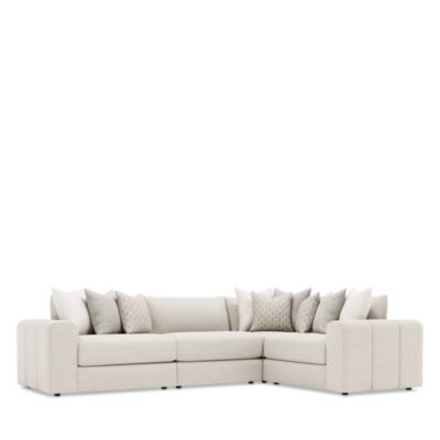 Verano 4 Piece Fabric Sectional