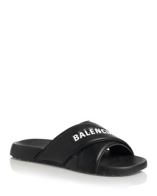 Men's Crisscross Logo Slides