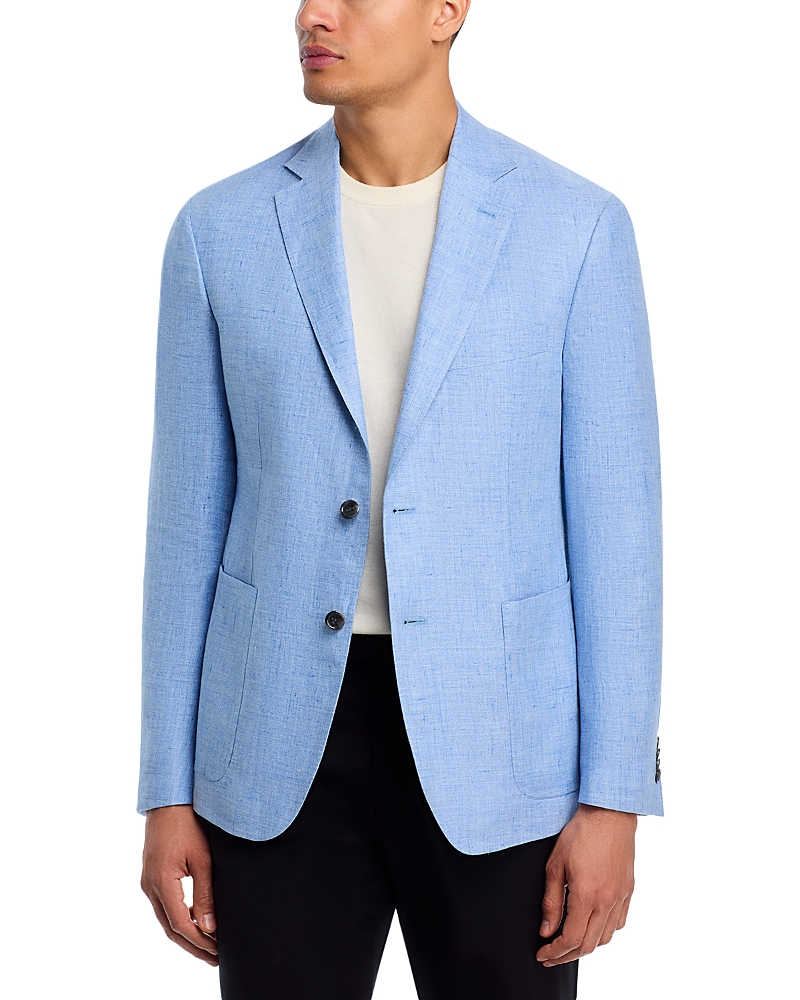 The Men's Store At Bloomingdale's Linen Melange Solid Regular Fit Extra-Soft Jacket - Exclusive
