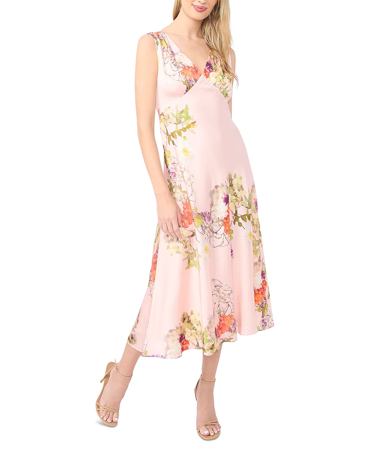 Ted Baker Alina Plunge Midi Dress