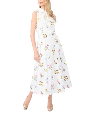 Rihana Wide Waistband Pleated Skirt