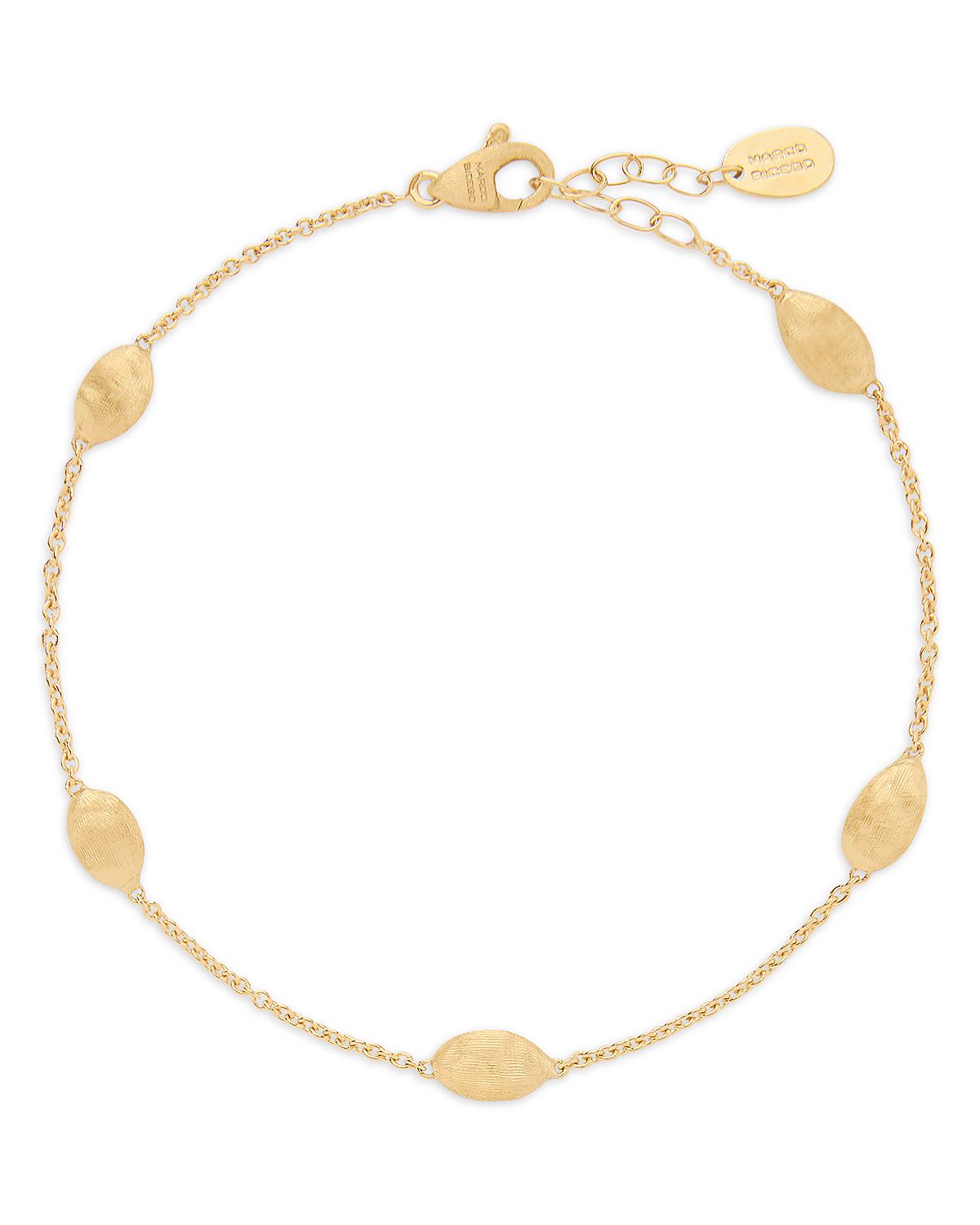 Marco Bicego 18K Yellow Gold Siviglia Textured Link Chain Bracelet