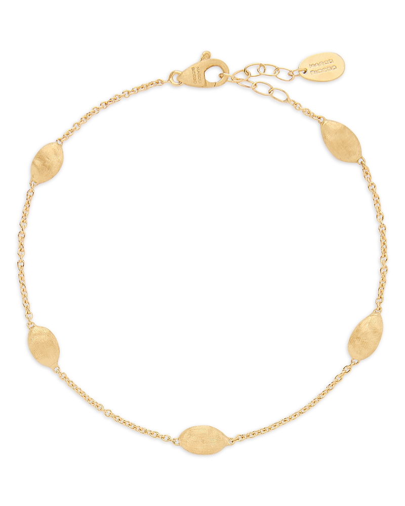Marco Bicego 18K Yellow Gold Siviglia Textured Link Chain Bracelet