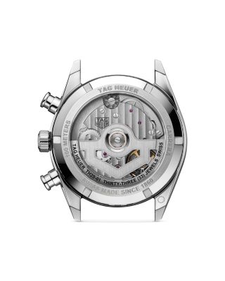 Carrera Glassbox Chrono Watch, 41mm